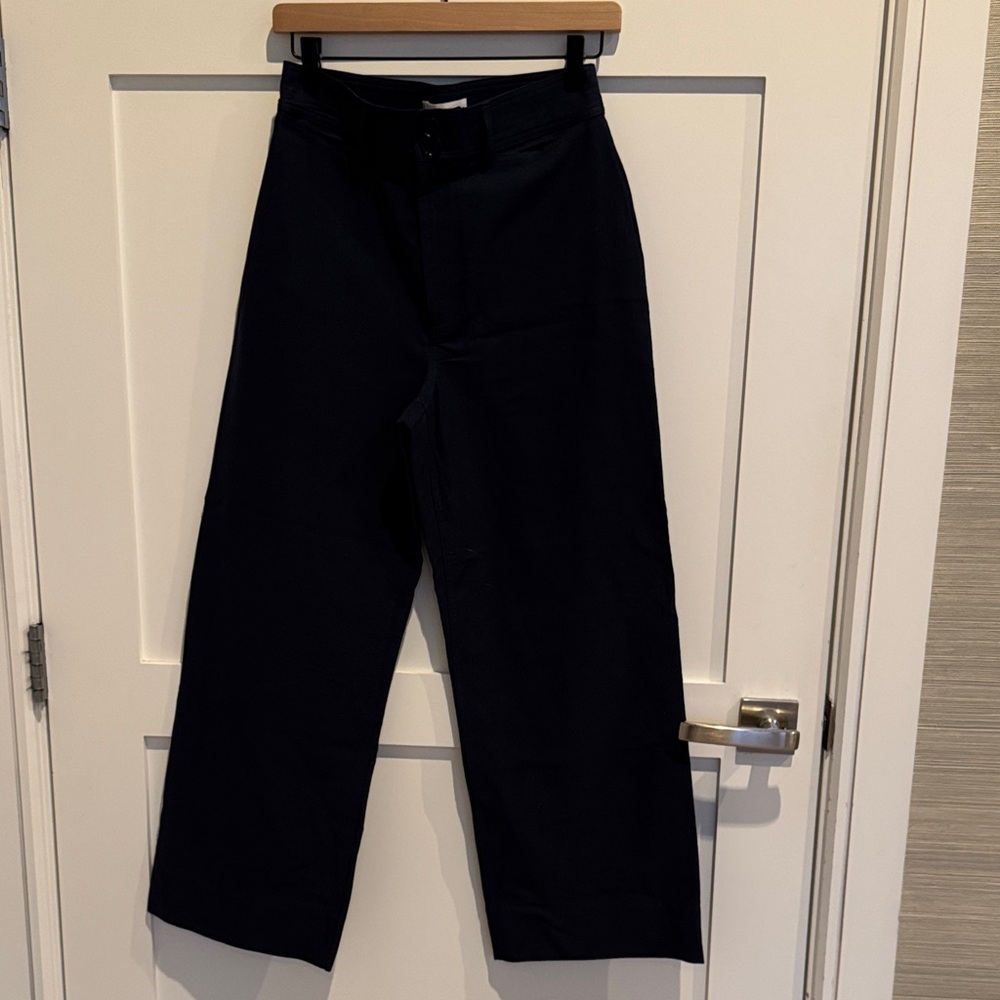 Apiece Apart Black Wide Leg Pants